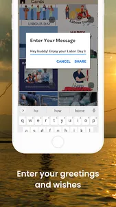 Happy Labor Day card + gif screenshot 3