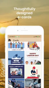 Happy Labor Day card + gif screenshot 4