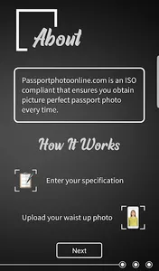 Passport Photo Online screenshot 1