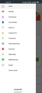 Lety App Empleados screenshot 1
