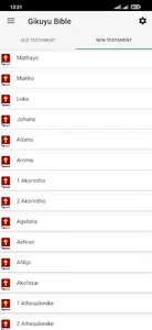 Kikuyu Bible screenshot 1
