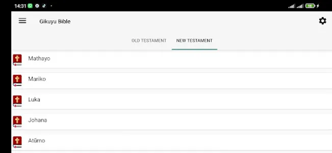 Kikuyu Bible screenshot 10