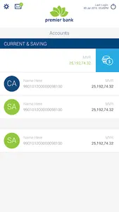 Premier Bank Mobile Banking screenshot 2