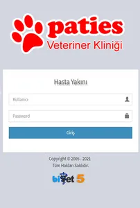 Paties Veteriner Kliniği screenshot 0