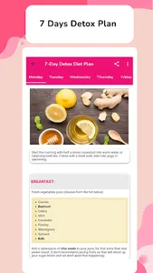 Detox diet plan:Lose fat fast screenshot 20