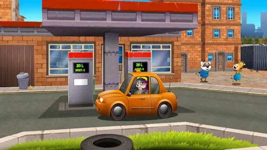 Kids racing. Puppy patrol screenshot 20