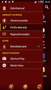 Xmas red & gold theme screenshot 3