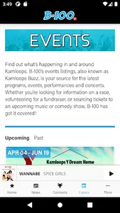 B100 Kamloops screenshot 1