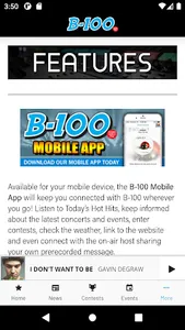 B100 Kamloops screenshot 2