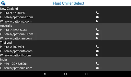 Patton Fluid Chiller Select screenshot 9