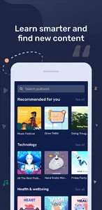 Paudium - Podcast Player (Beta screenshot 6
