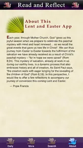 Lent-Easter with Pope Francis screenshot 4