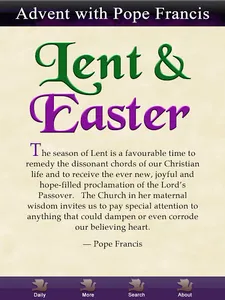 Lent-Easter with Pope Francis screenshot 7
