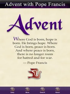 Advent with Pope Francis 2020 screenshot 6