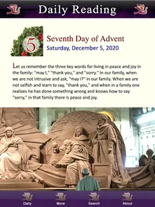 Advent with Pope Francis 2020 screenshot 7