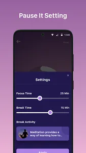 Pauseitive screenshot 4