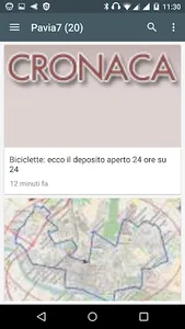 Pavia notizie locali screenshot 2