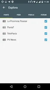 Pavia notizie locali screenshot 5