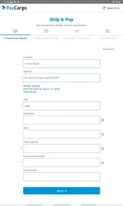 PayCargo Ship & Pay screenshot 4