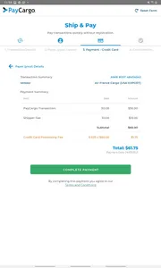 PayCargo Ship & Pay screenshot 8