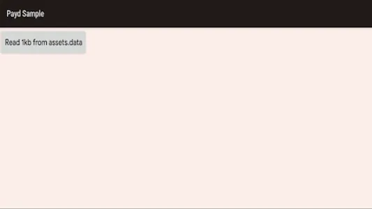 Inc-payd Sample App screenshot 1