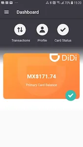 DiDi Driver Card screenshot 1
