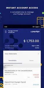 Paysign® screenshot 2