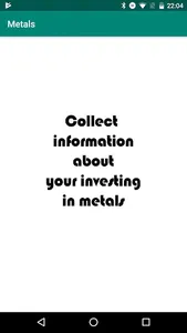 Market Data: Metals screenshot 0