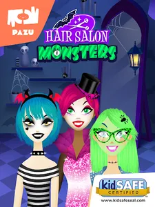 Girls Hair Salon Monsters screenshot 10