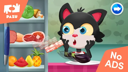 Paw Kitchen Kids Cooking Games screenshot 0