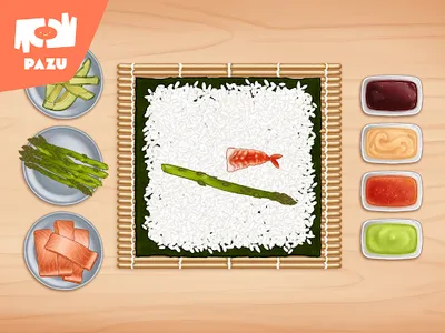 Sushi Maker Kids Cooking Games screenshot 13