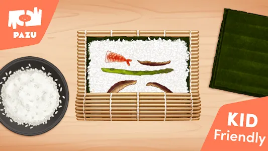 Sushi Maker Kids Cooking Games screenshot 2