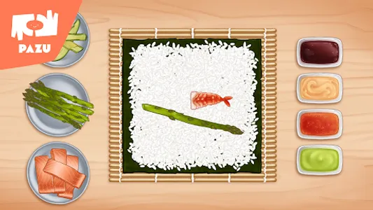 Sushi Maker Kids Cooking Games screenshot 3