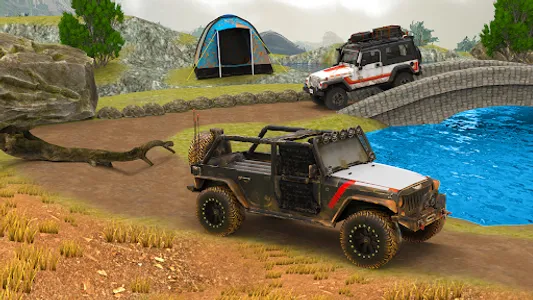 Offroad jeep Hill Driving Game screenshot 19