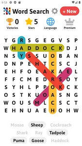 Word Search Puzzles Find Words screenshot 0