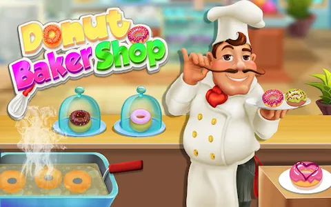 Donut Maker Girls Cooking Game screenshot 11