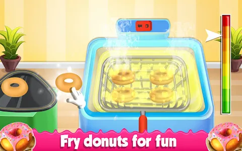 Donut Maker Girls Cooking Game screenshot 9