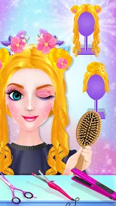 Hair Salon Games: Makeup Games screenshot 14