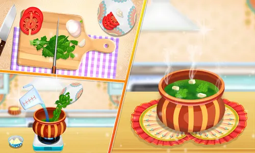 Indian Food Chef Cooking Games screenshot 1