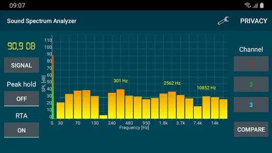 Sound Spectrum Analyzer screenshot 0