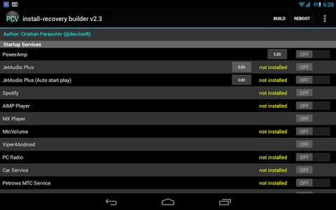 PCV Startup Builder screenshot 0