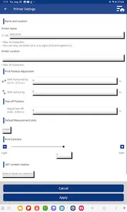 PDC Printer Application screenshot 5