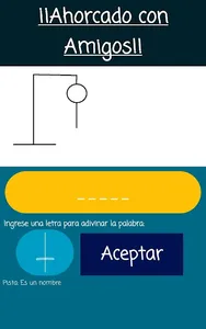 Ahorcado con Amigos screenshot 2