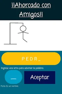 Ahorcado con Amigos screenshot 3