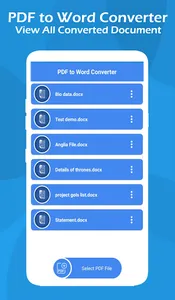 PDF to Word Converter , PDF to screenshot 1
