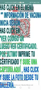 Carné de vacunación codigo qr screenshot 1