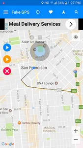 Fake GPS Run screenshot 2