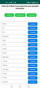 Precio de Alimentos Perú screenshot 1