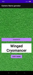 Game Character name Generator screenshot 1