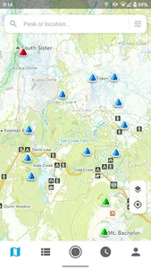 peakery • mountain hiking screenshot 0